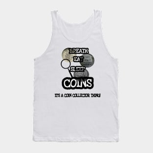 Breath Eat Sleep Coins Tank Top